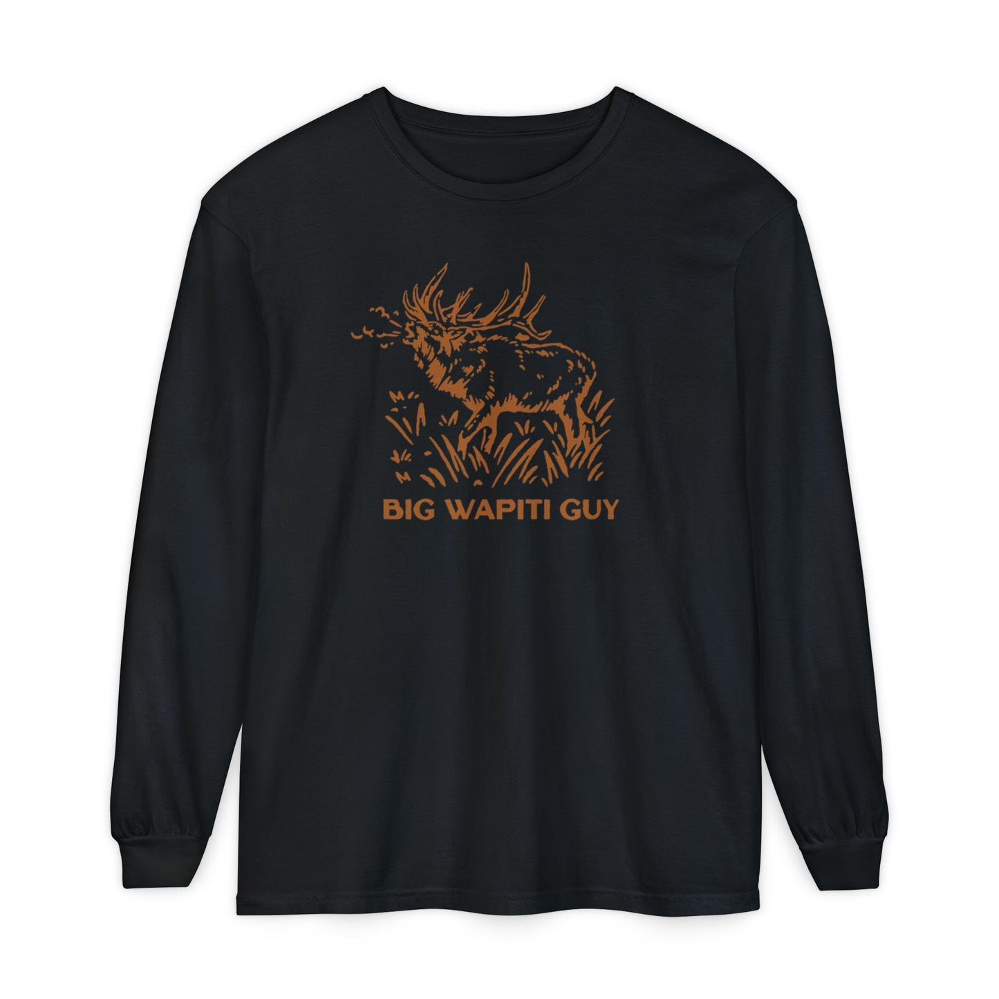 Big Wapiti Guy Long Sleeve Tee