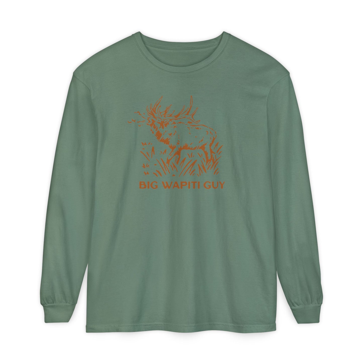 Big Wapiti Guy Long Sleeve Tee