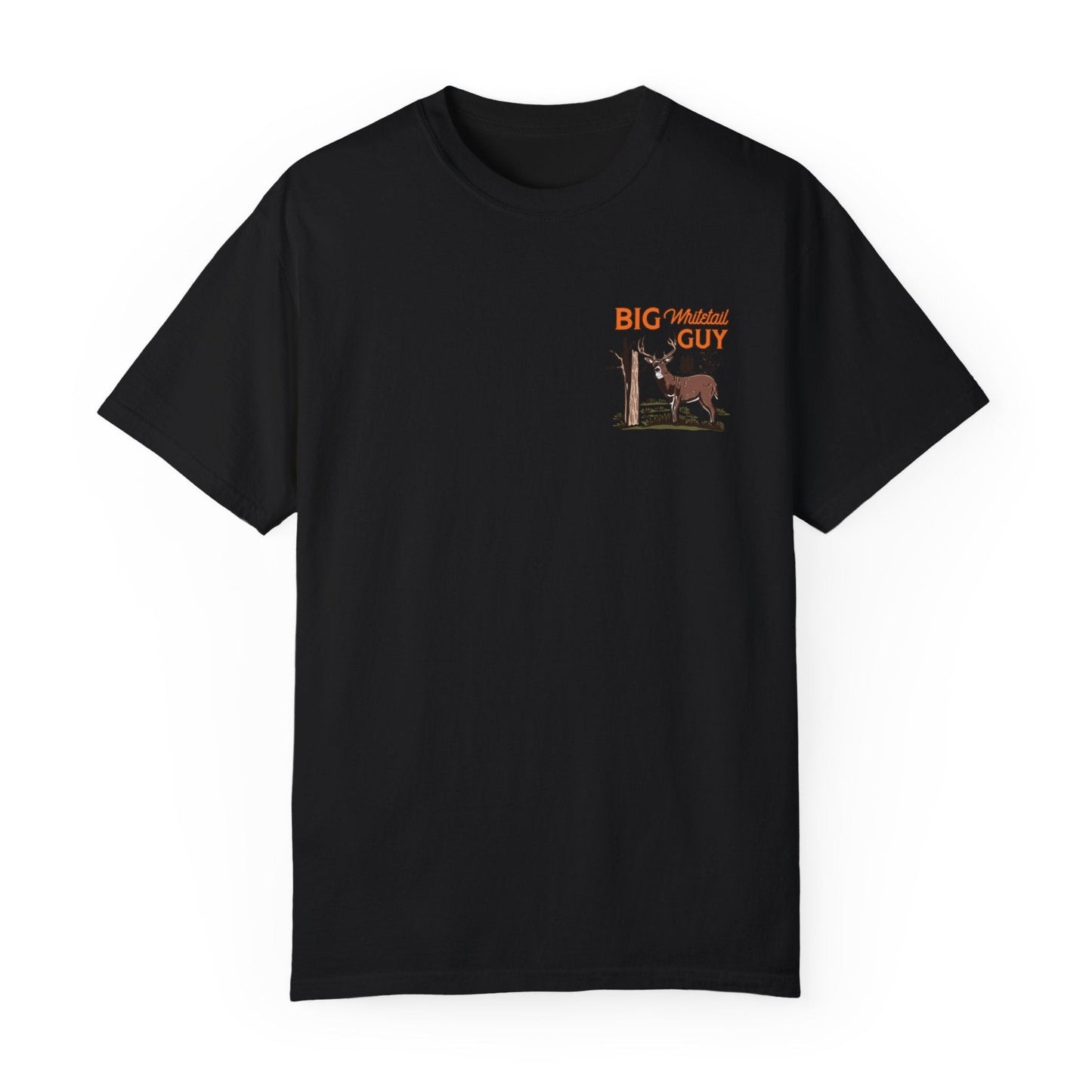 Big Whitetail Guy Two-sided Tee - Black