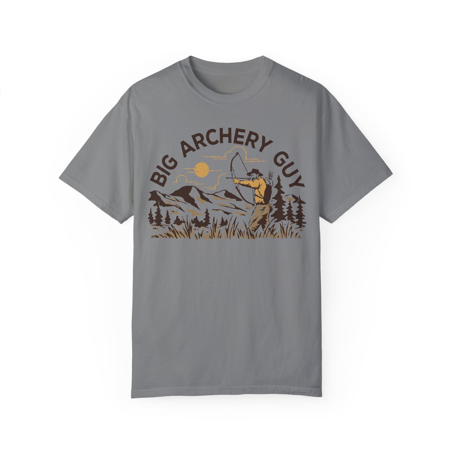 Big Archery Guy Tee Dark Grey