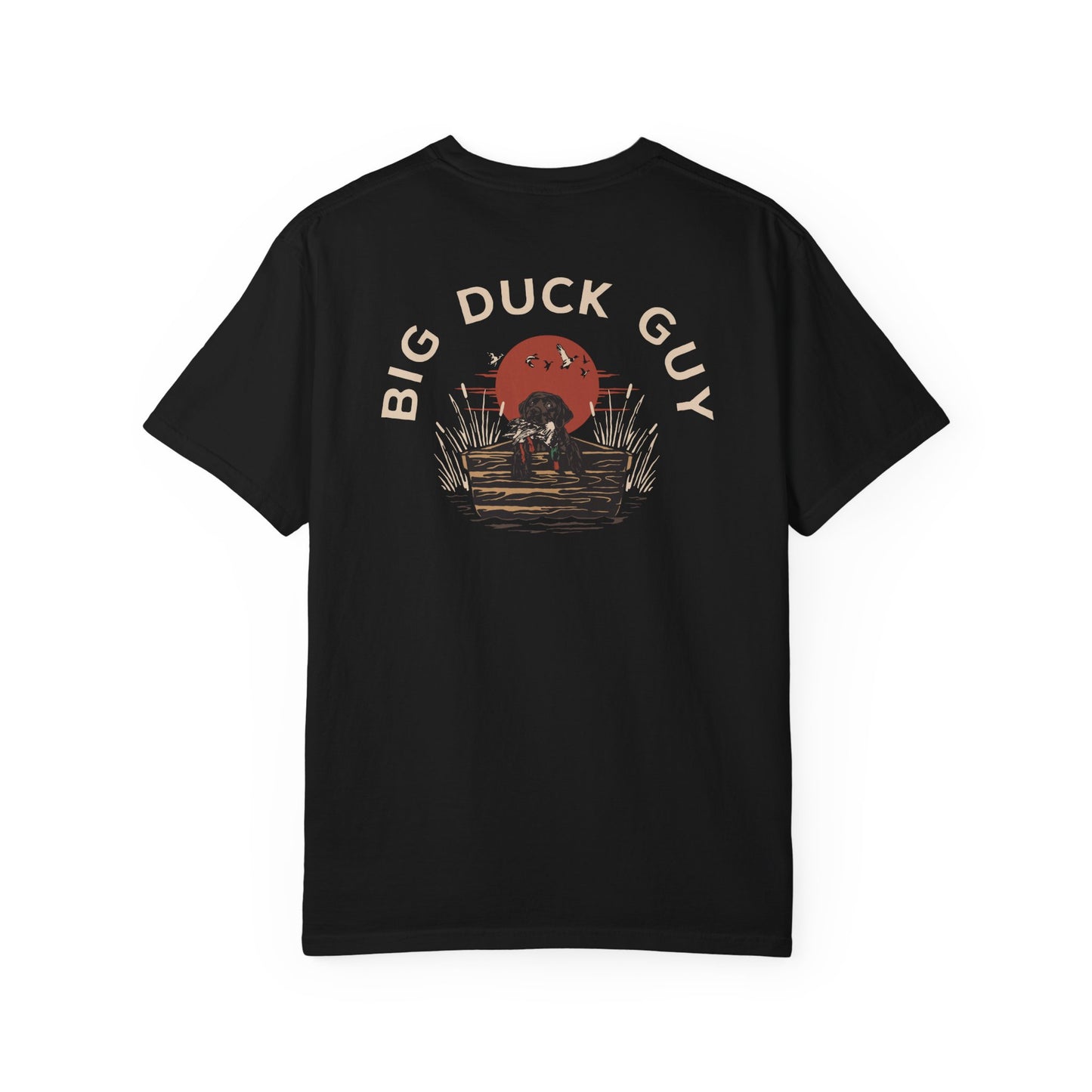 Big Duck Hunting Guy Two Sided Tee 7