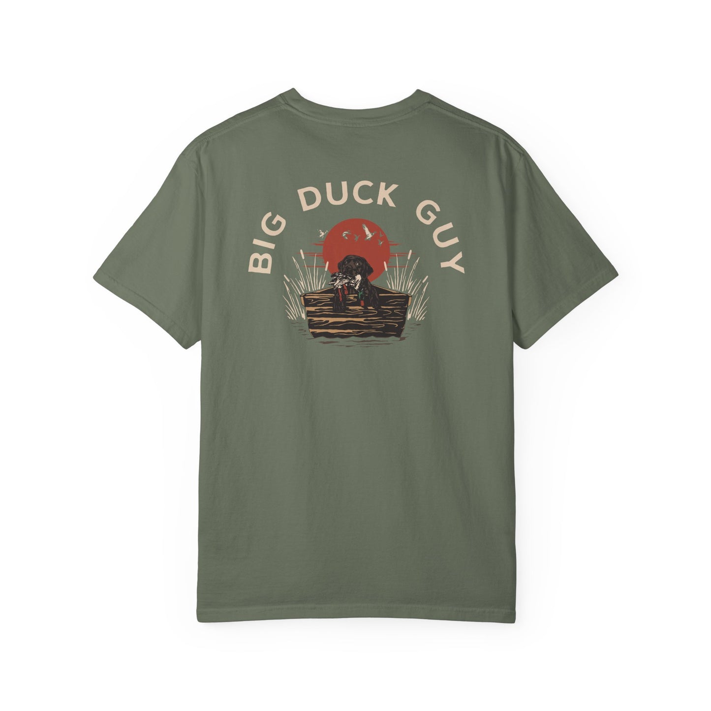 Big Duck Hunting Guy Two Sided Tee 8