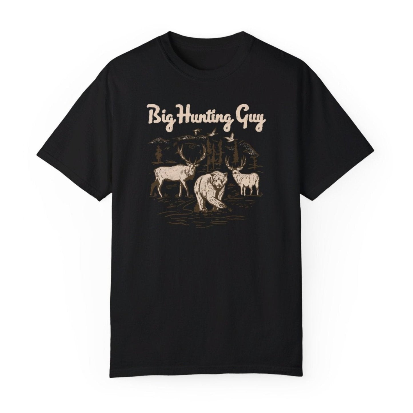 Big Hunting Guy Tee Black