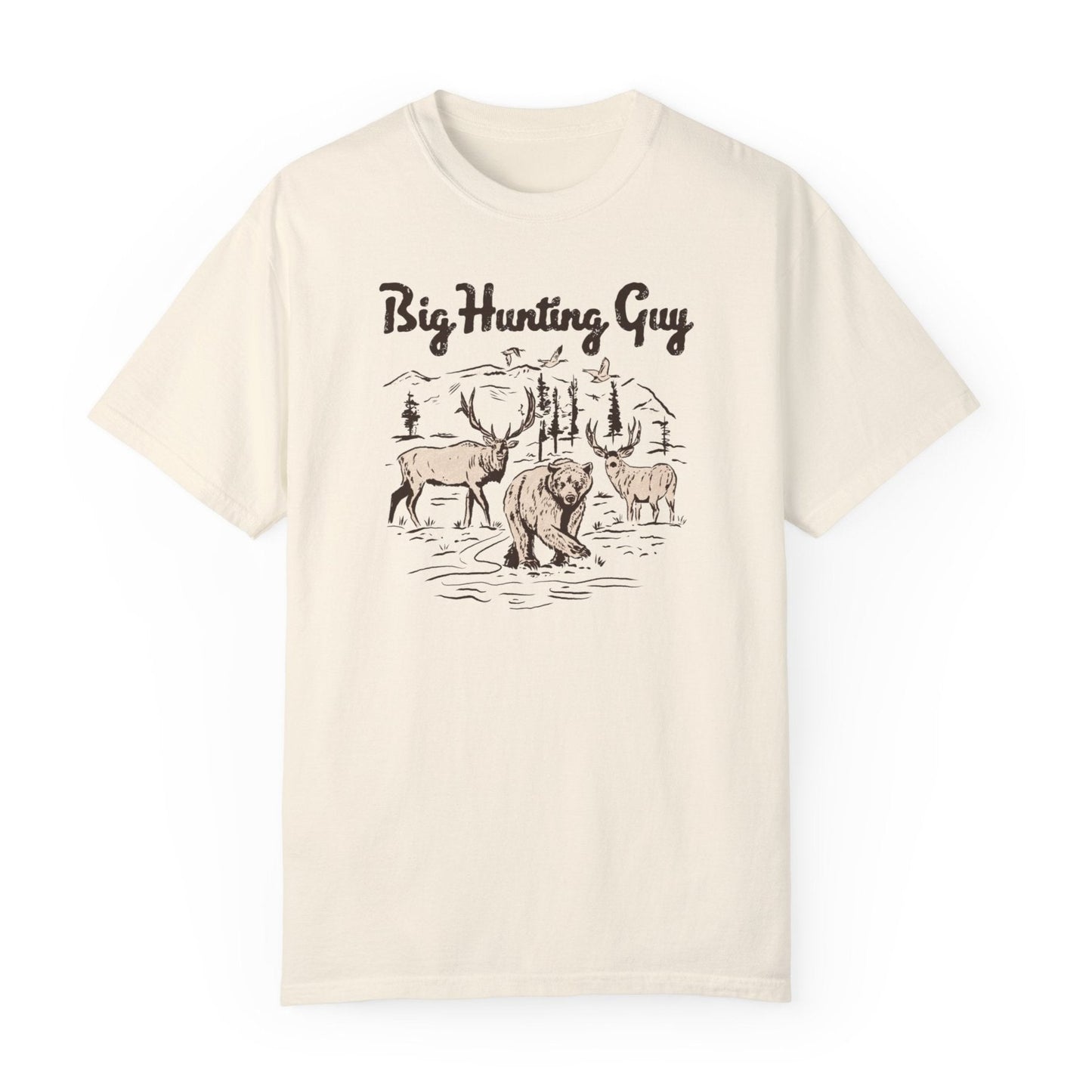 Big Hunting Guy Tee Ivory