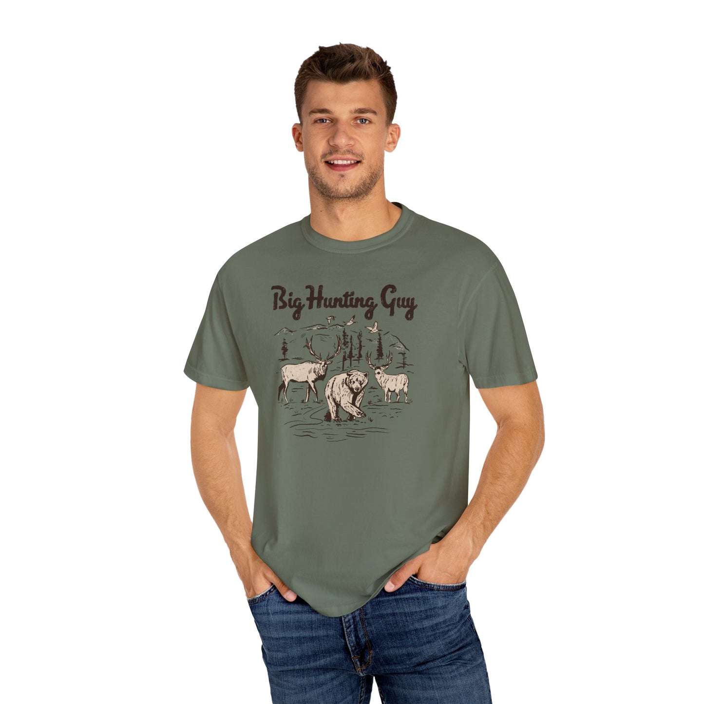 Big Hunting Guy Tee Moss