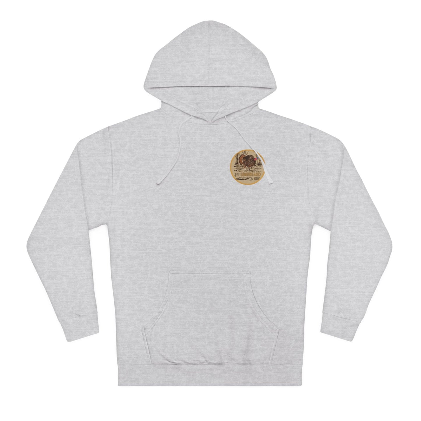 Big Longbeard Guy Badge Hoodie