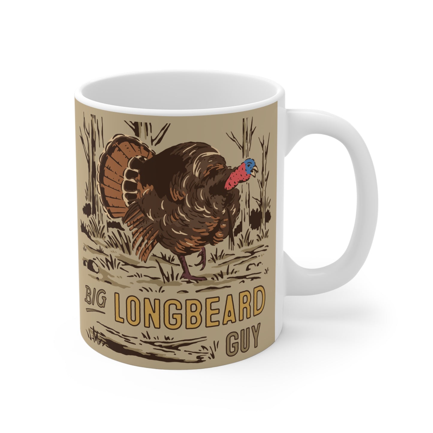 Big Longbeard Guy Coffee Mug