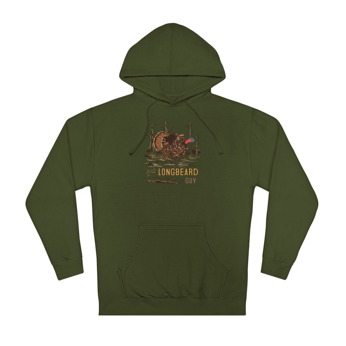 Big Longbeard Guy Hoodie