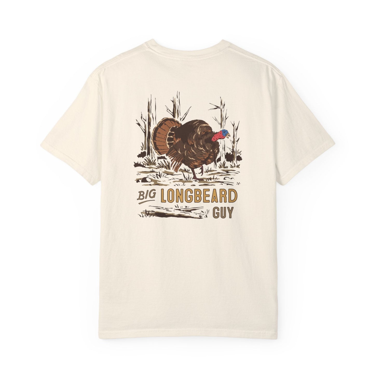 Big Longbeard Guy Tee Two-Sided Tee