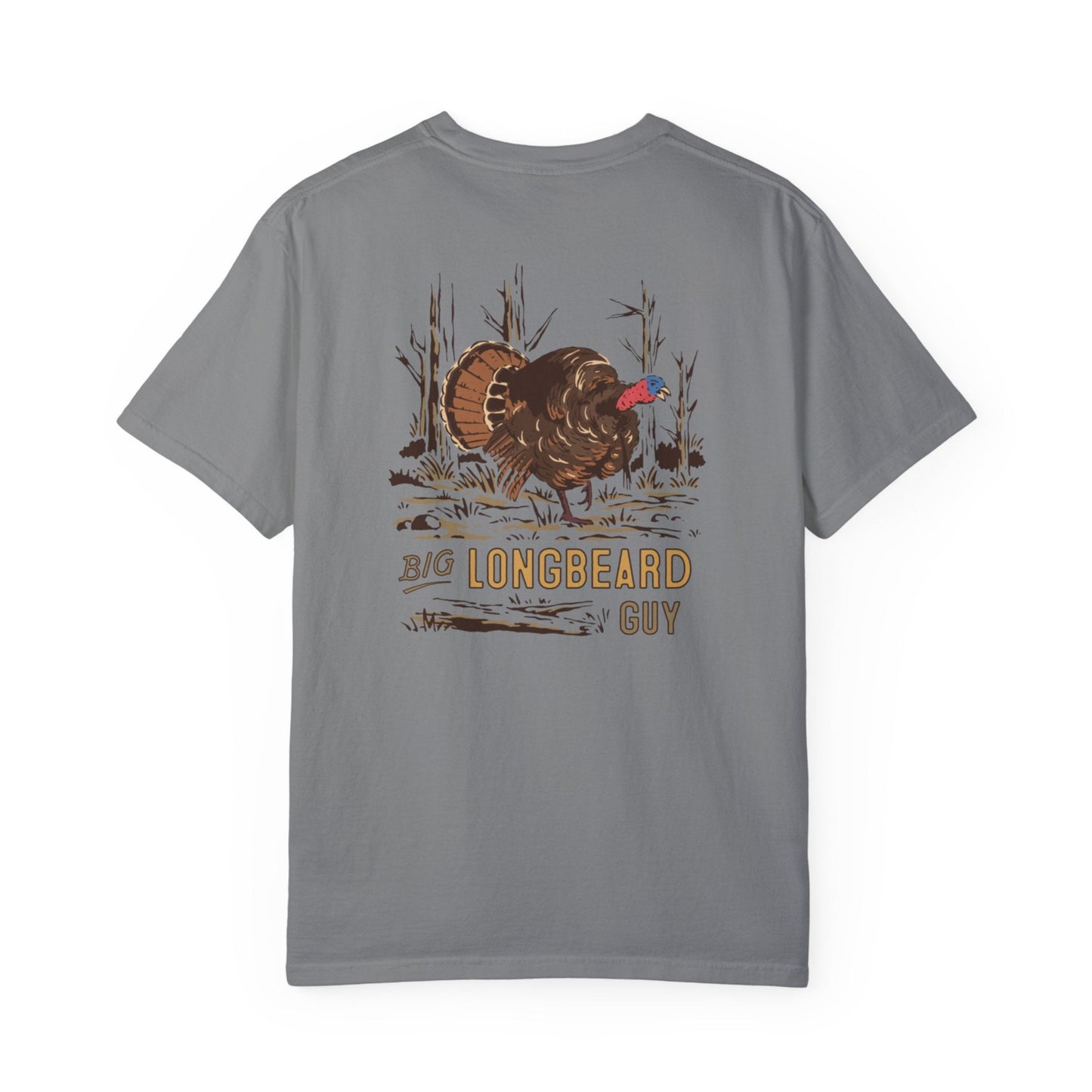 Big Longbeard Guy Tee Two-Sided Tee