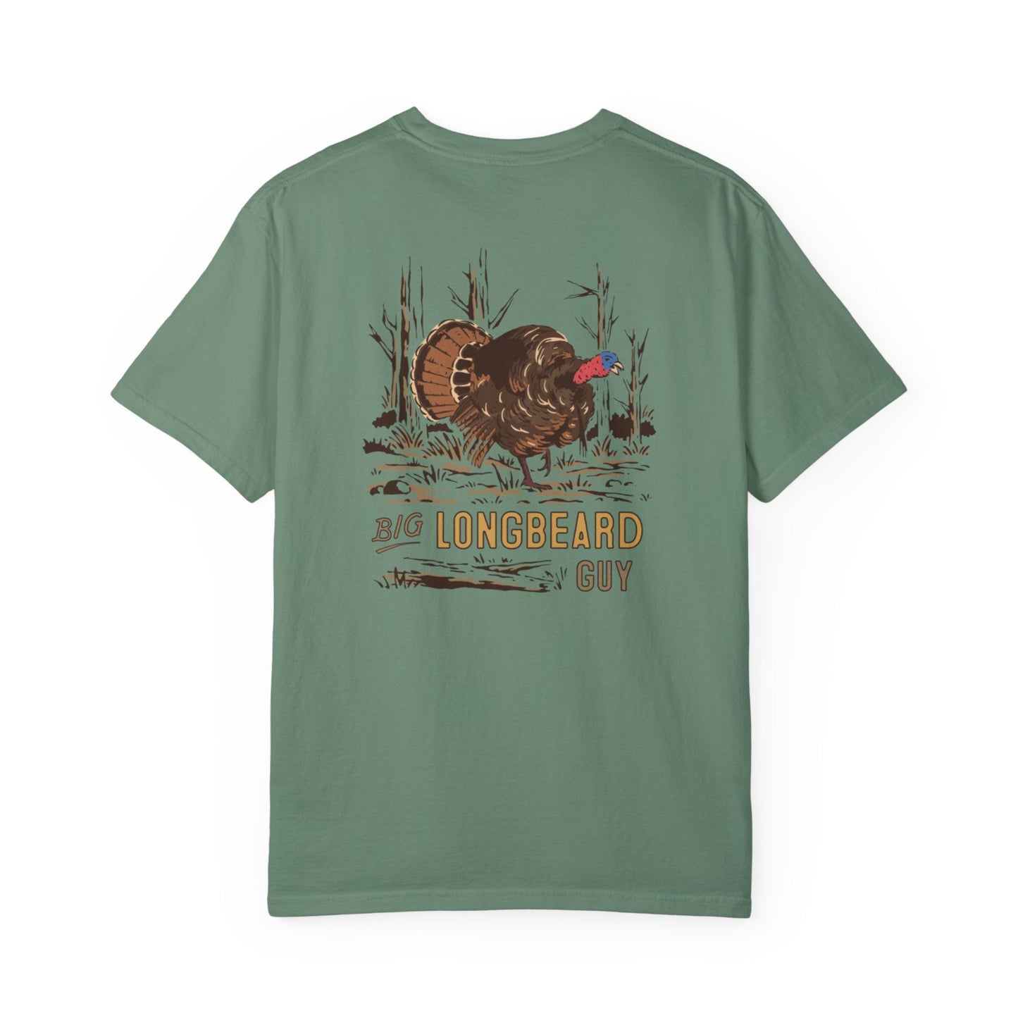 Big Longbeard Guy Tee Two-Sided Tee