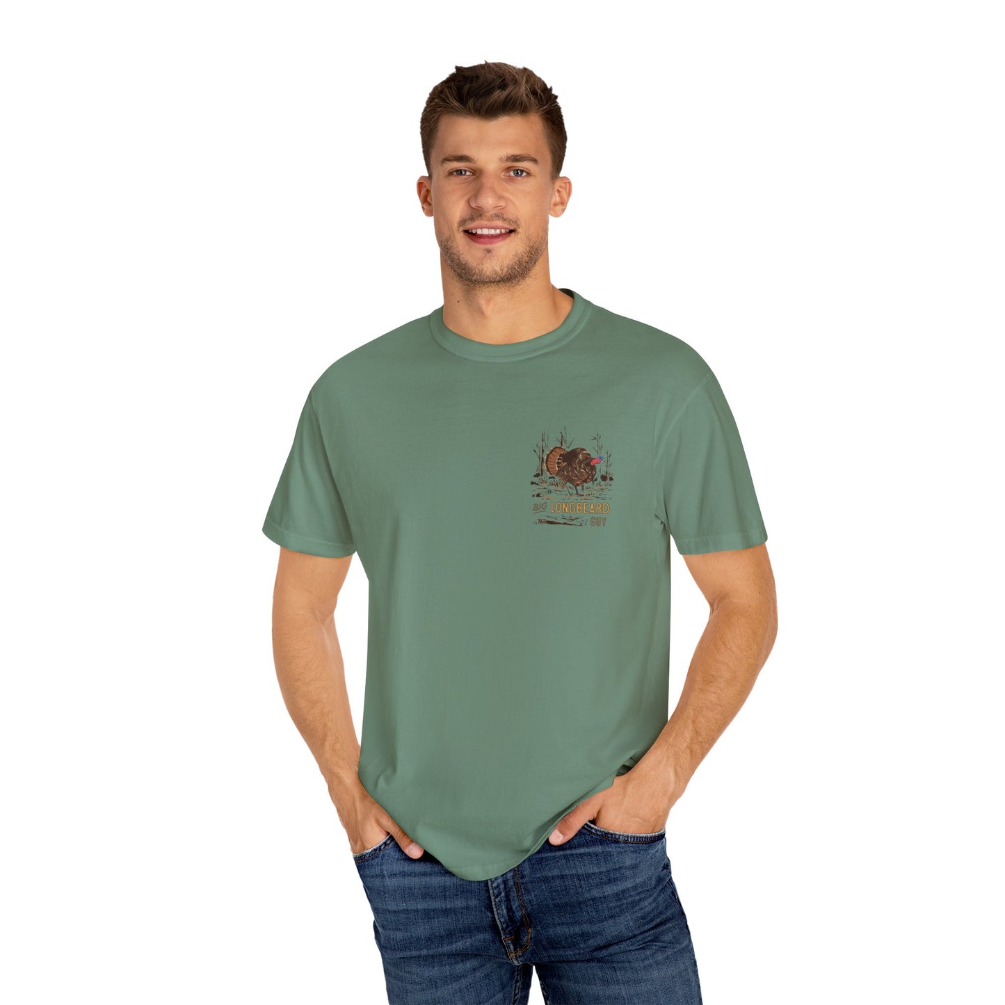 Big Longbeard Guy Tee Two-Sided Tee