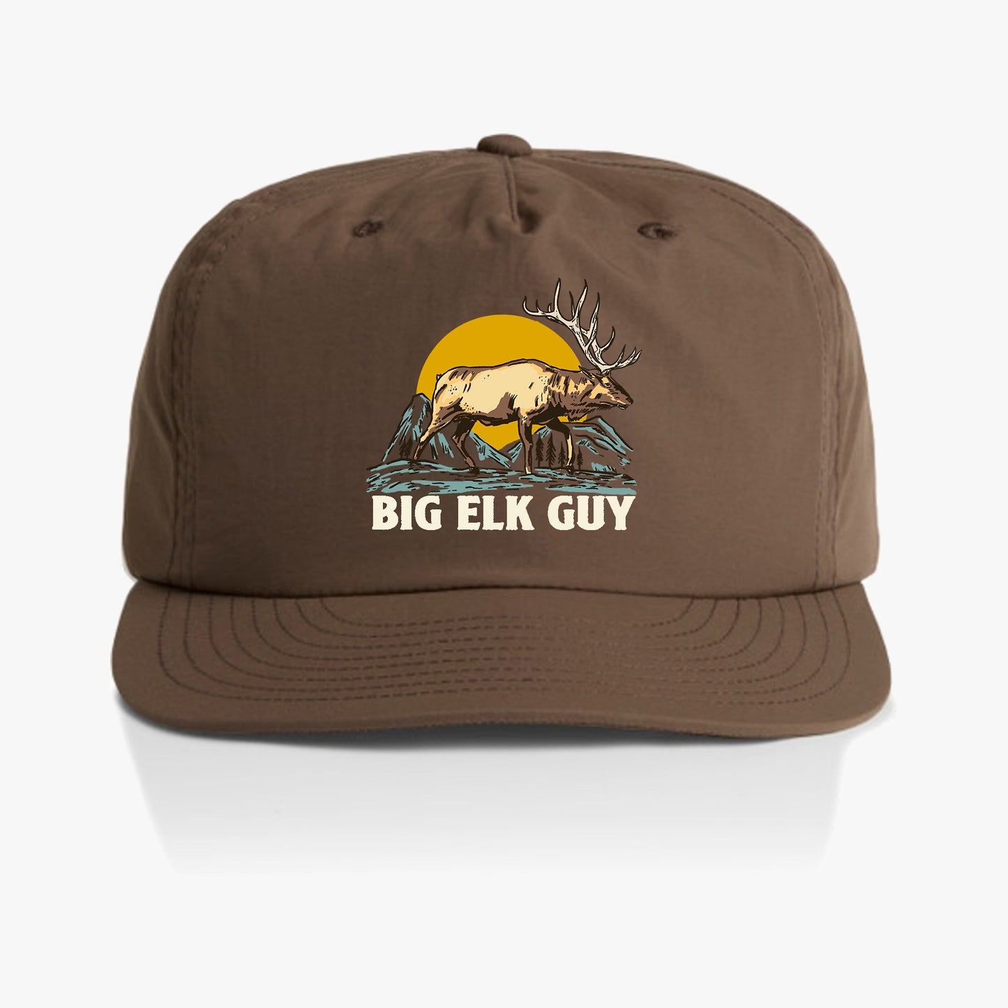 Big Elk Guy Brown Hunting Hat