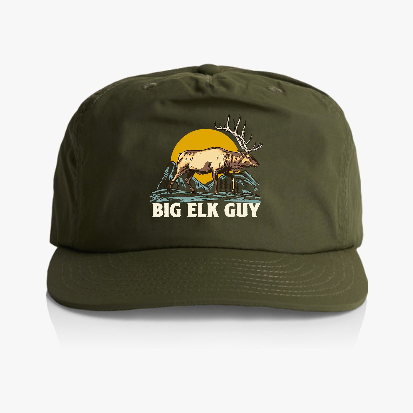 Big Elk Guy Moss Hunting Hat