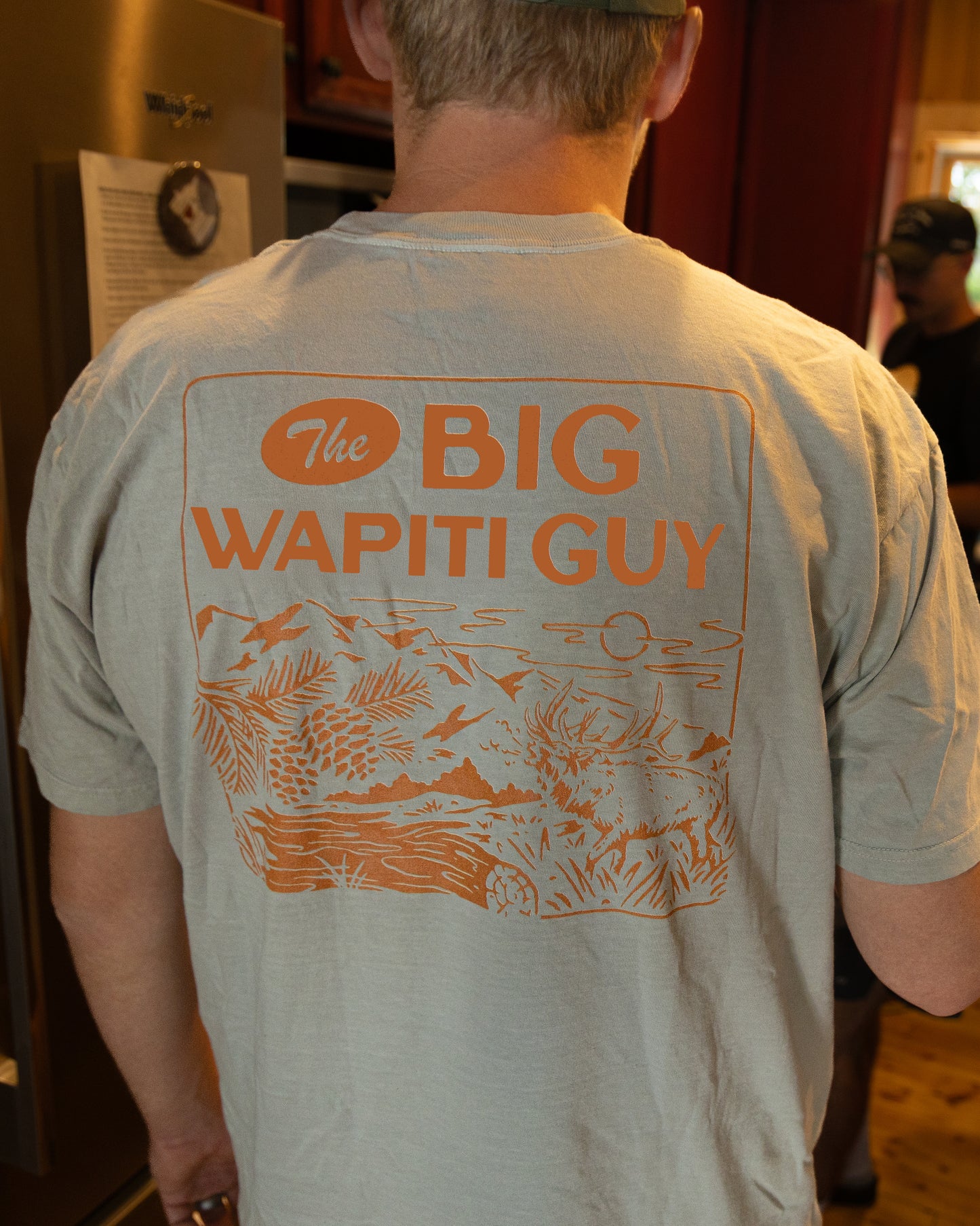 Big Wapiti Guy Two-Sided Tee