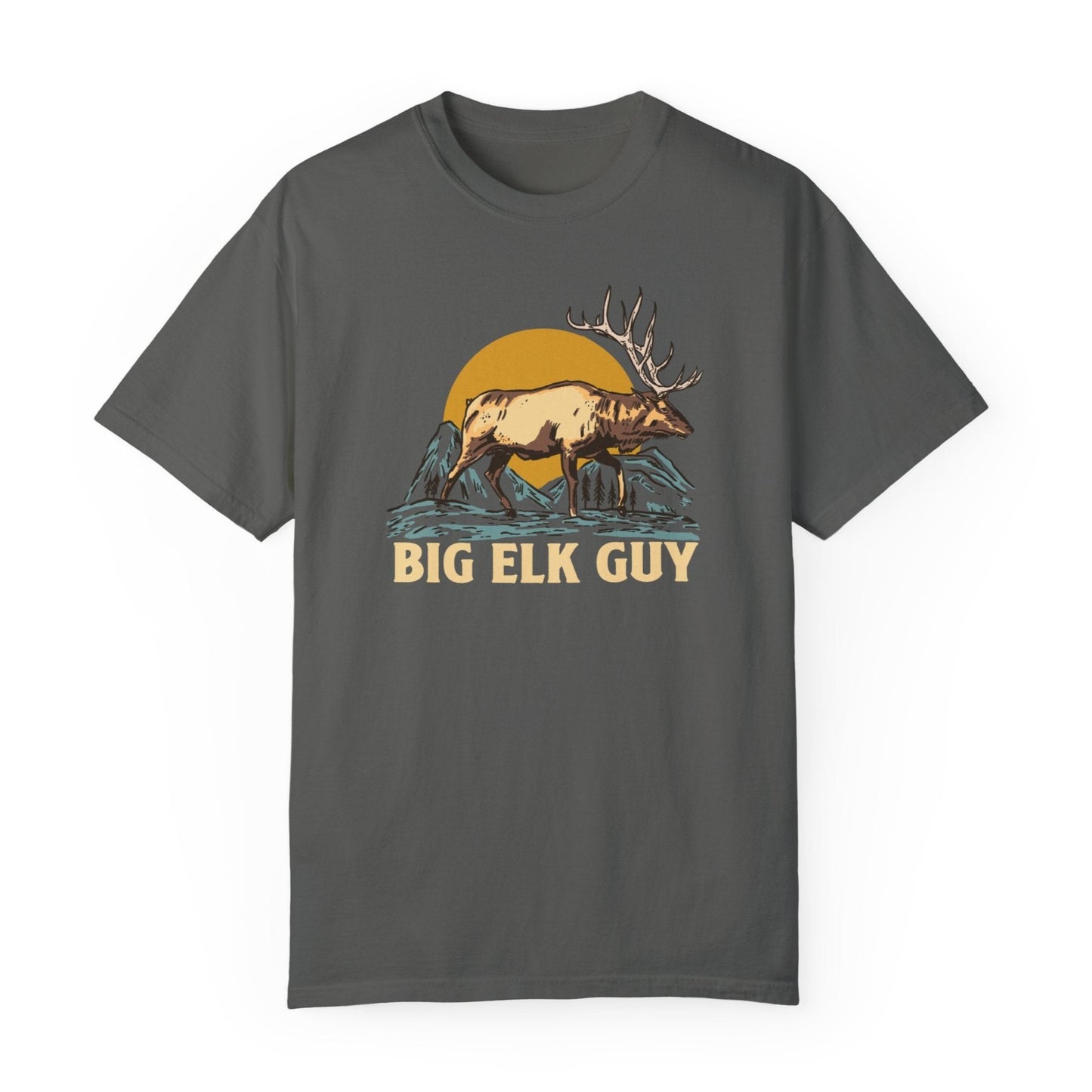 Big Elk Guy Tee - Grey 