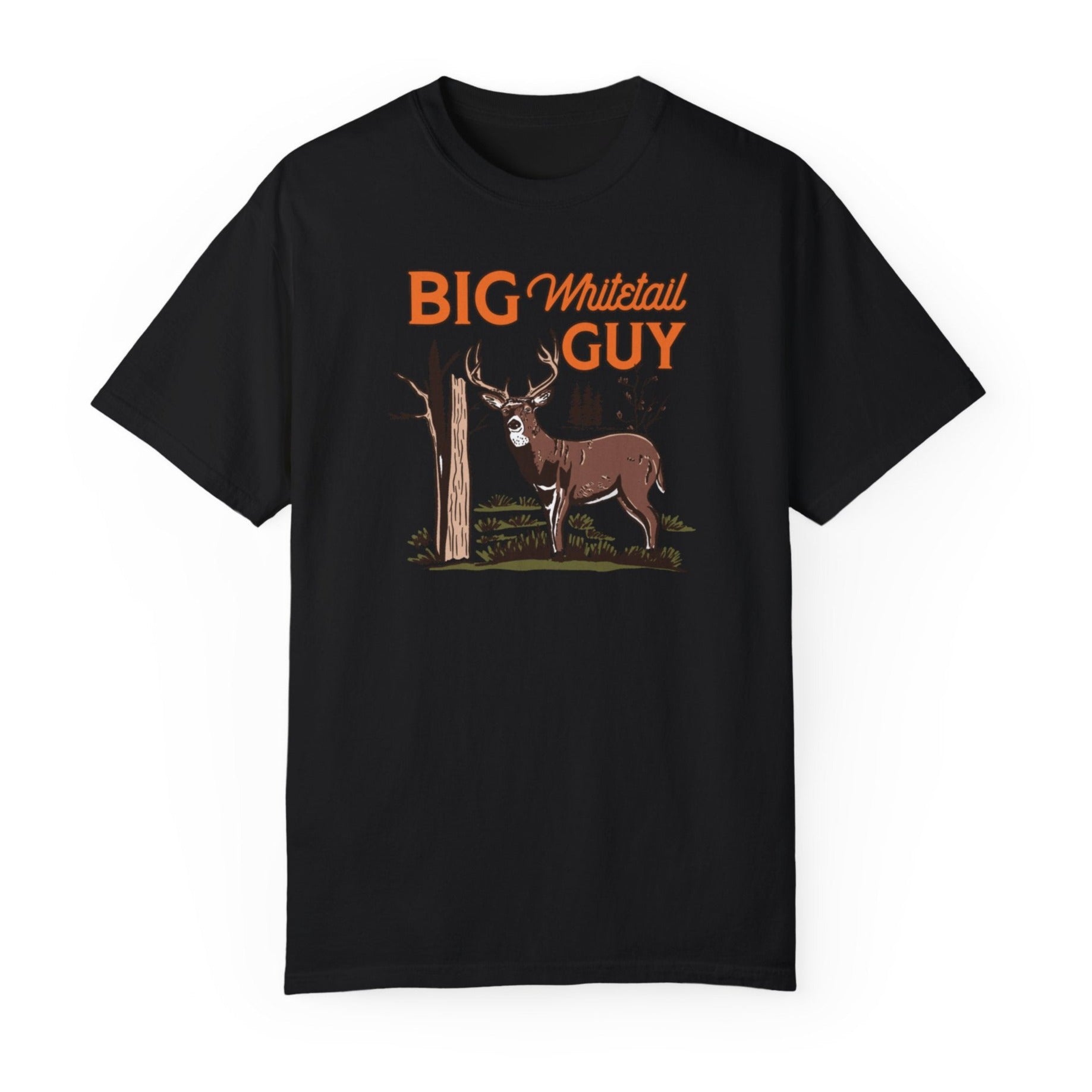 Big Whitetail Guy Tee - Black