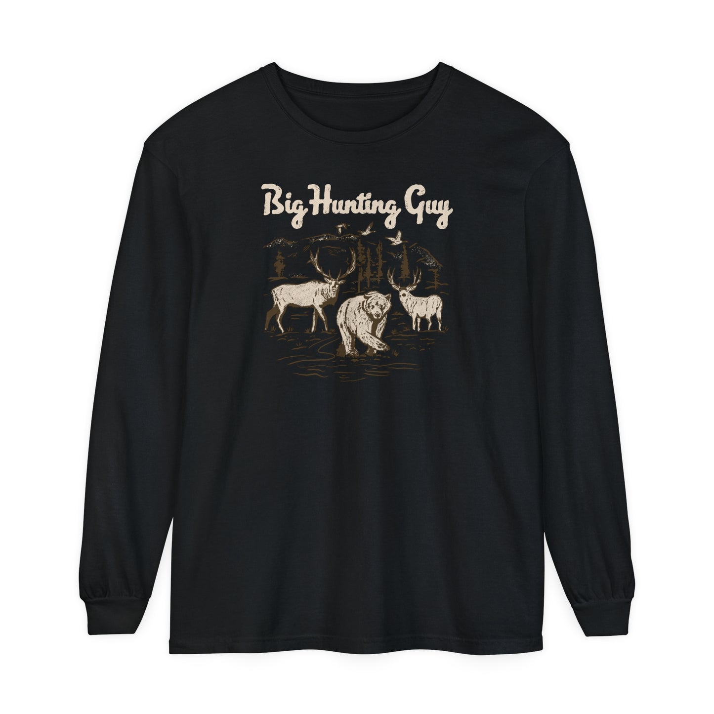 Big Hunting Guy Long Sleeve Tee