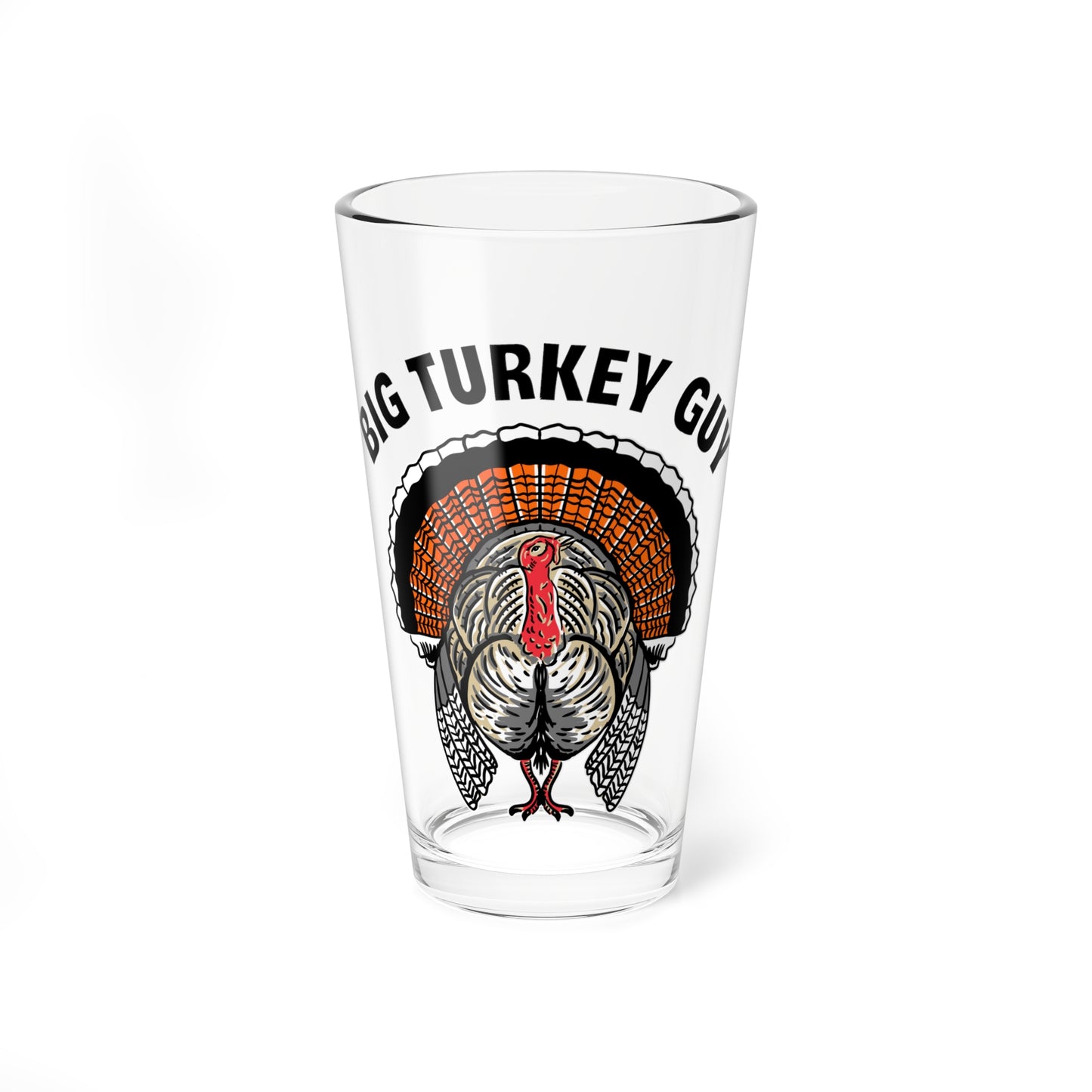 Big Turkey Guy Pint Glass