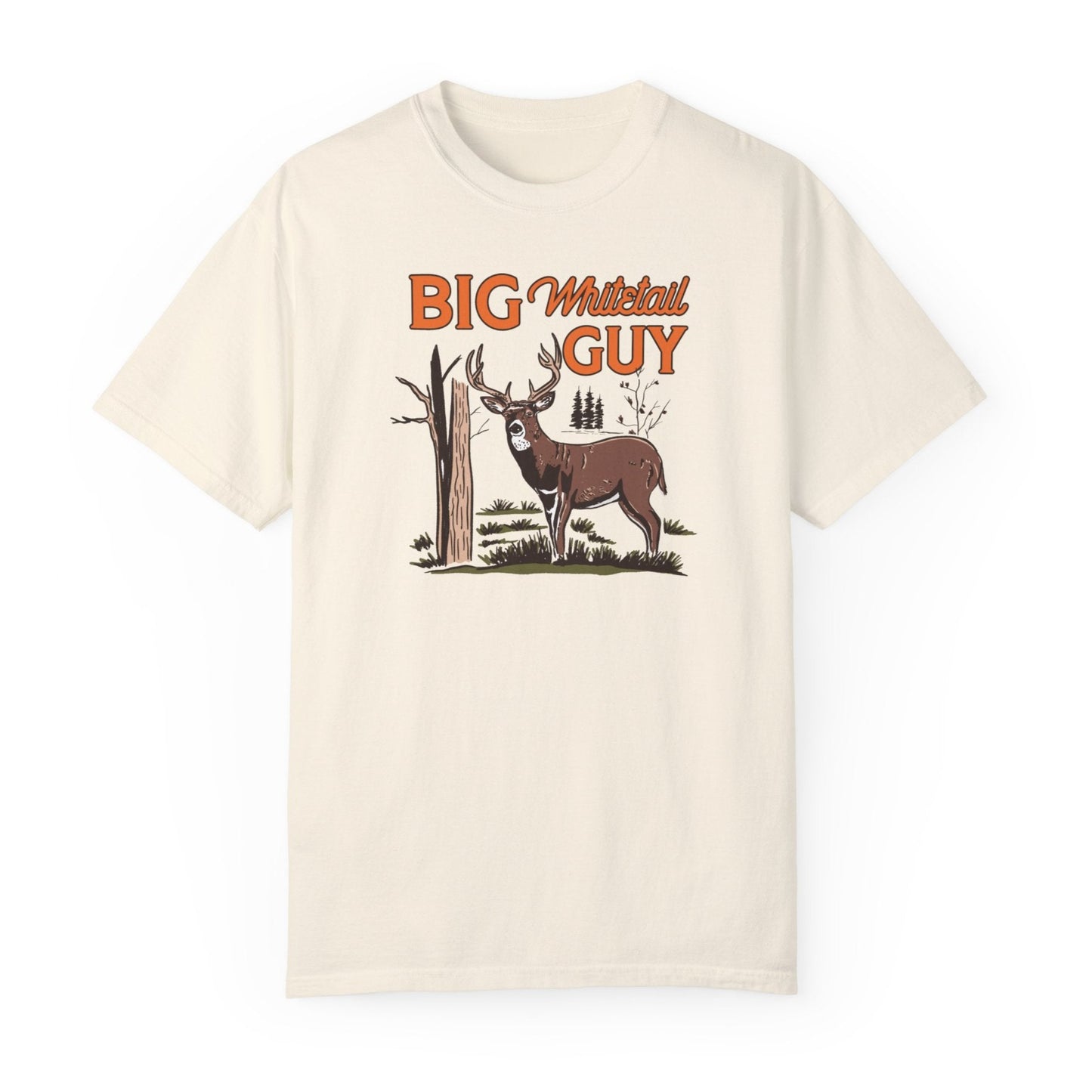 Big Whitetail Guy Tee - Ivory