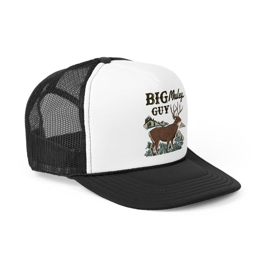 Big Muley Guy Vintage Trucker Hat - Black