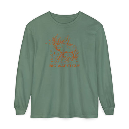 Big Wapiti Guy Long Sleeve Tee