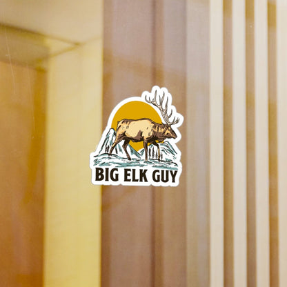 big elk guy sticker