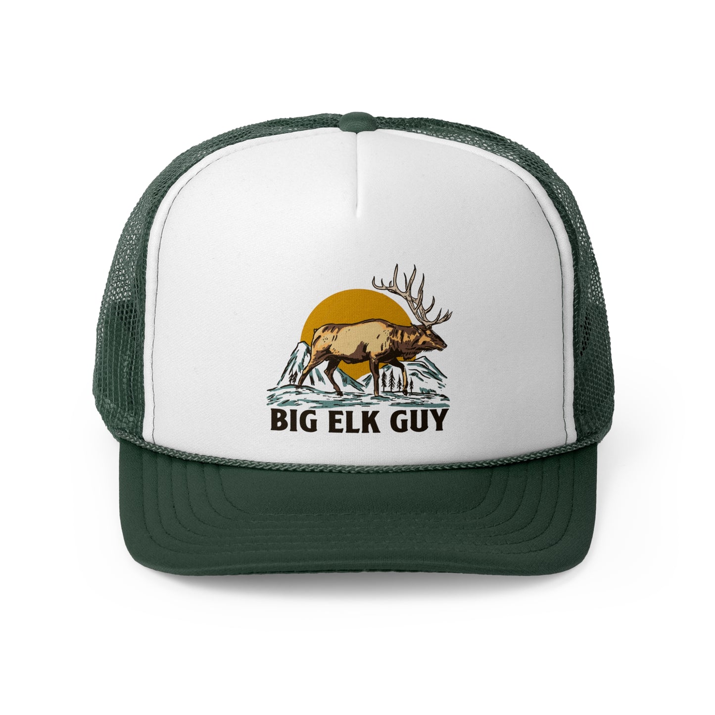 Big Elk Guy Vintage Trucker Hat