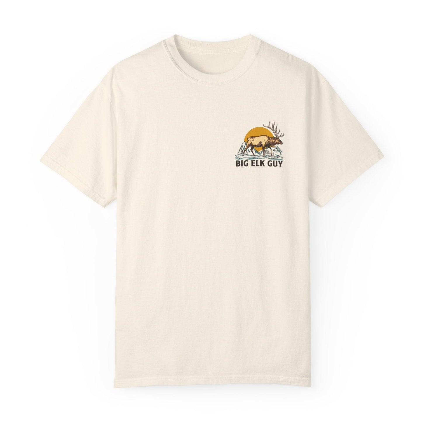 Big Elk Guy Two-Sided Tee - Ivory