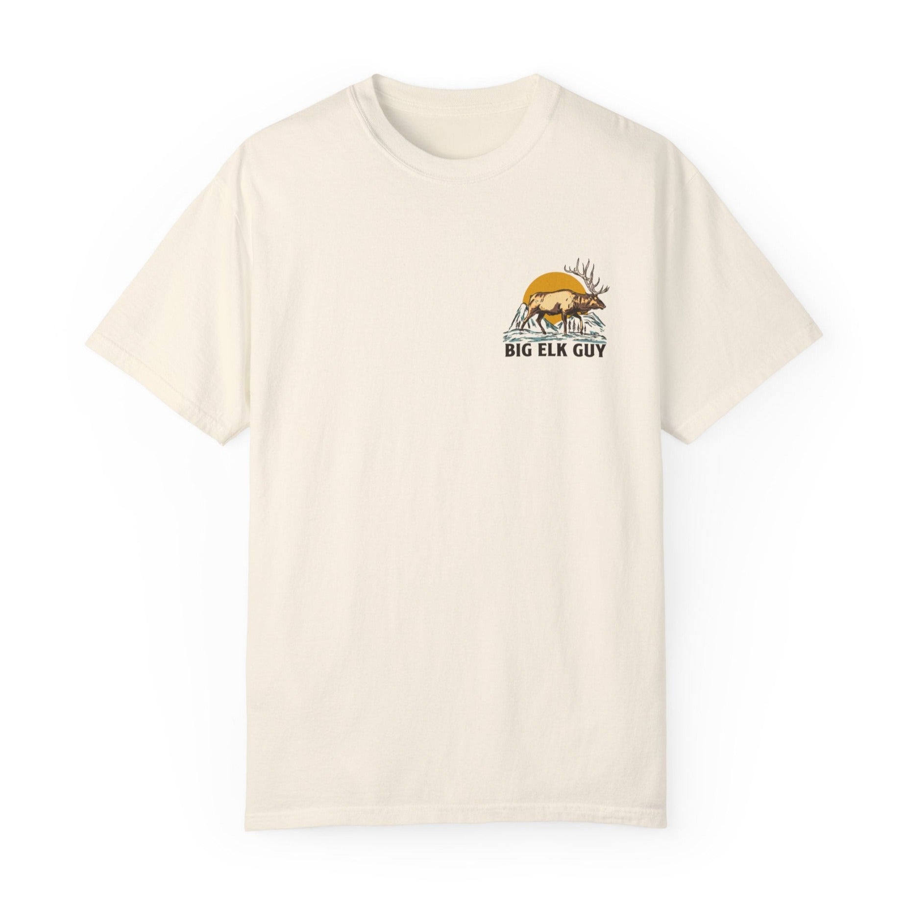 Big Elk Guy Two-Sided Tee - Ivory