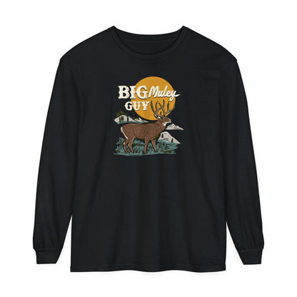 Big Muley Guy Long Sleeve Tee - Black