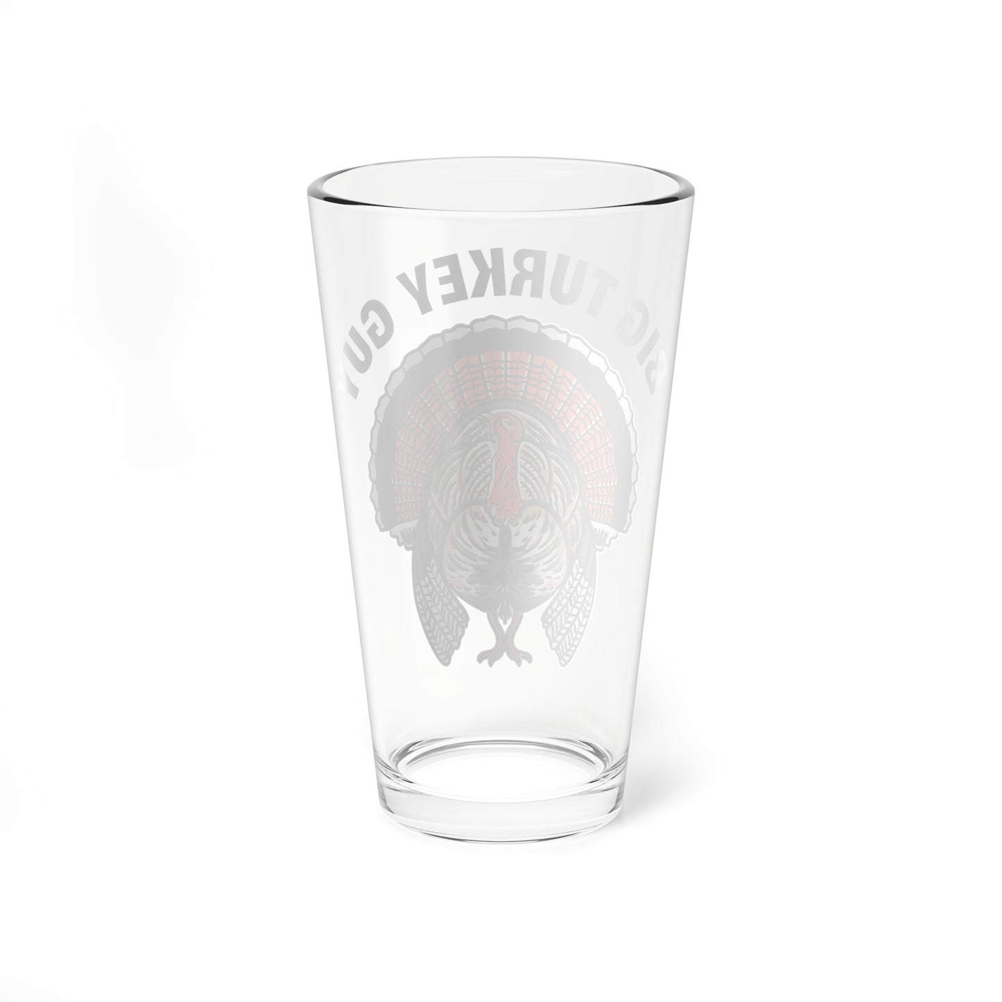 Big Turkey Guy Pint Glass