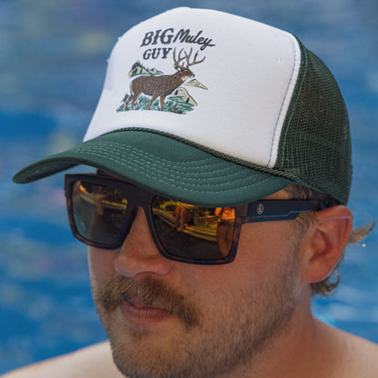 Big Muley Guy Vintage Trucker Hat - Green