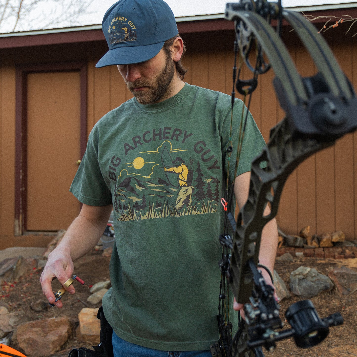 Big Archery Guy Tee