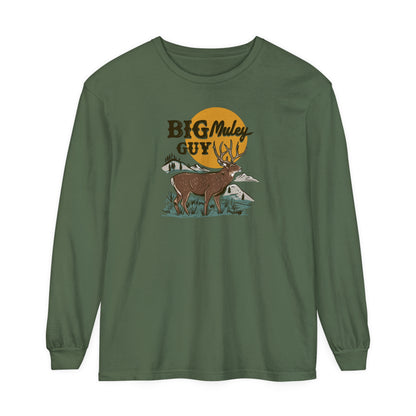 Big Muley Guy Long Sleeve Tee - Moss