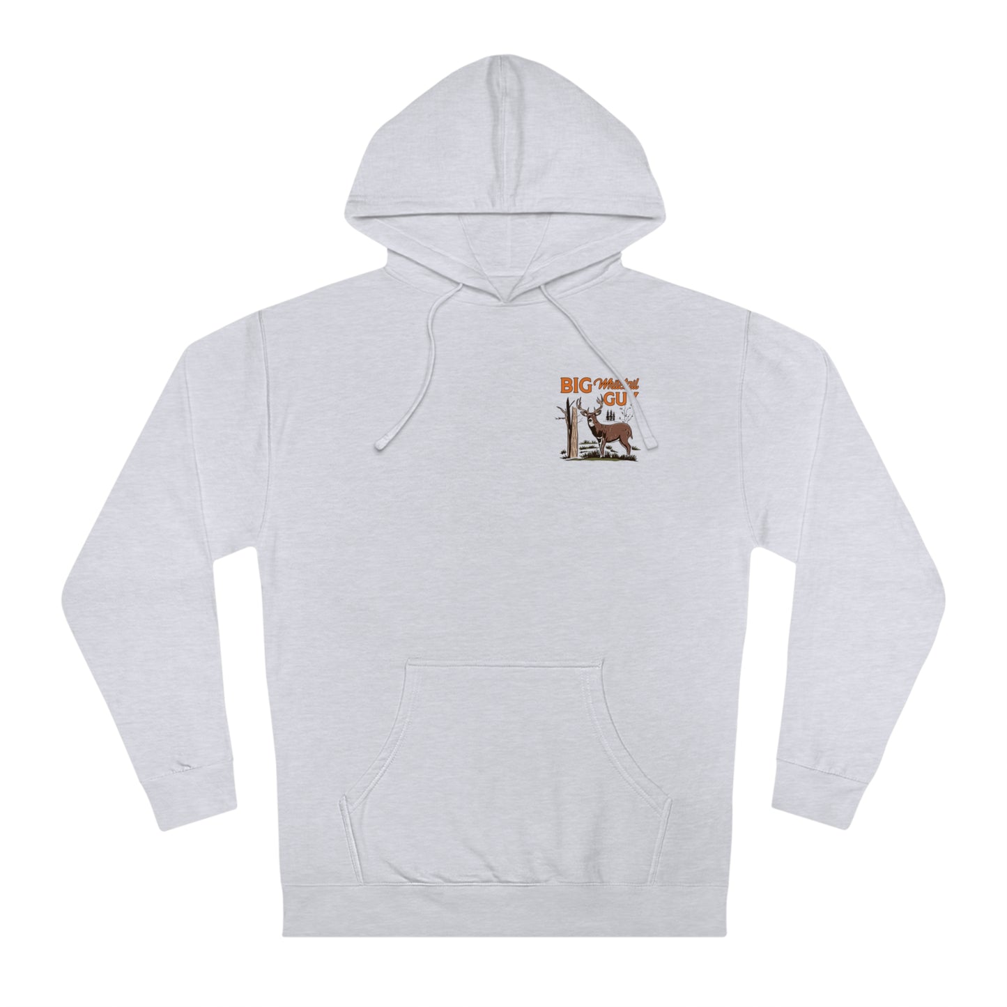 Big Whitetail Guy Badge Hoodie