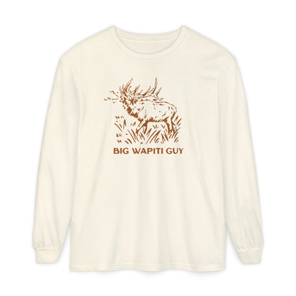 Big Wapiti Guy Long Sleeve Tee