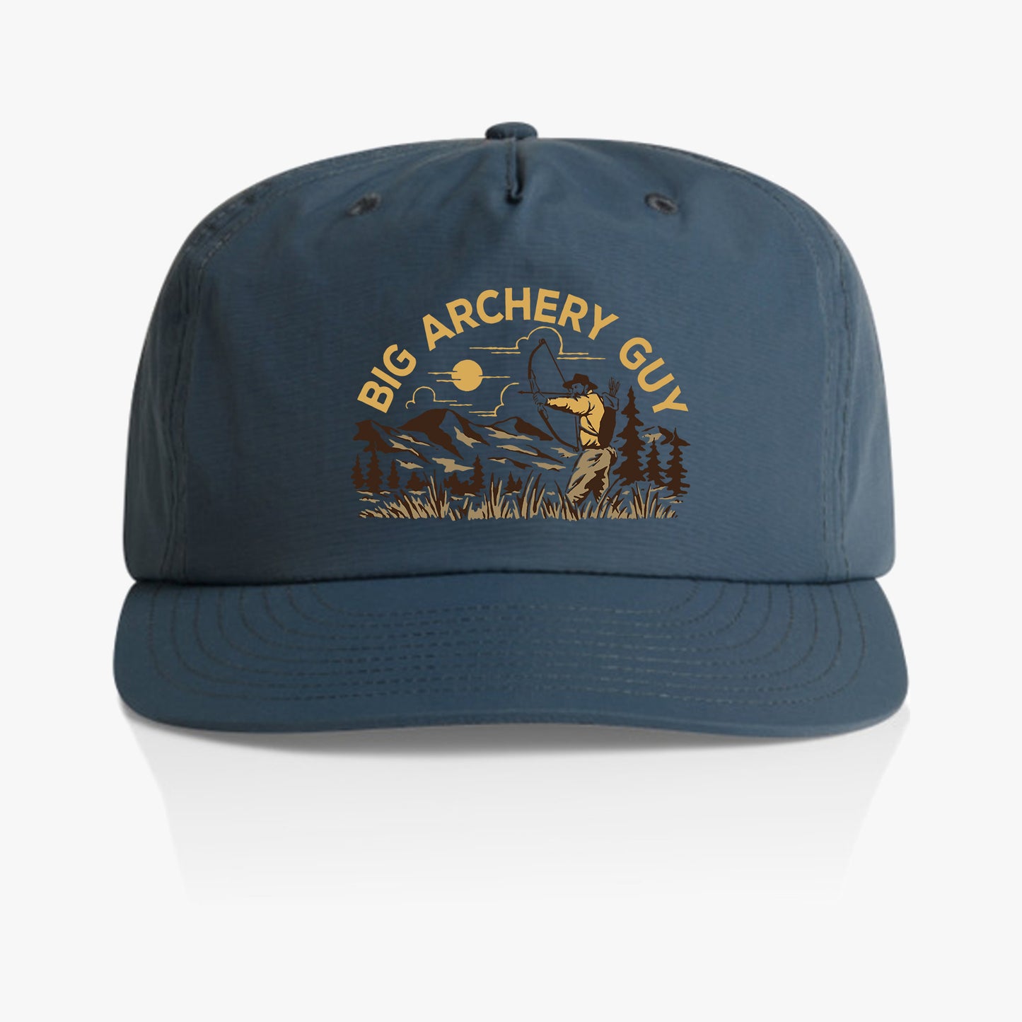 Big Archery Guy Hunting Hat Petro Blue