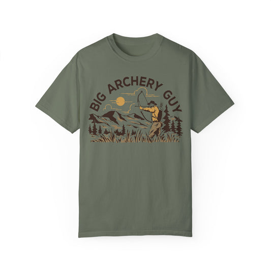 Big Archery Guy Tee Dark Green