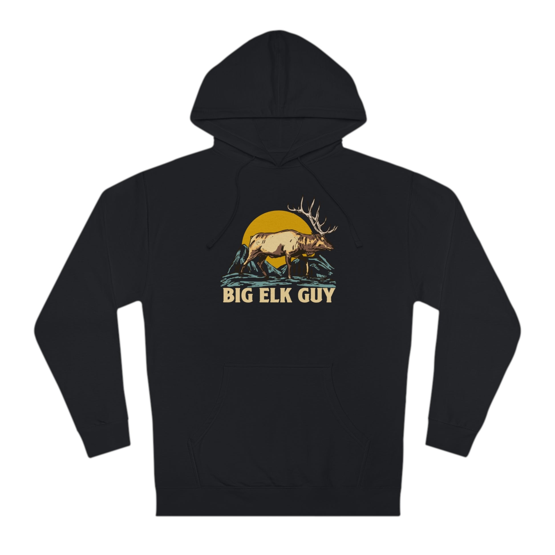 Big Elk Guy Hoodie Heather 