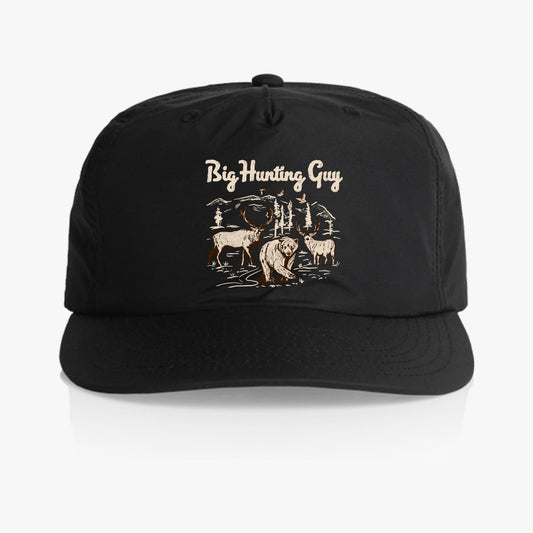 Big Hunting Guy Hunting Hat Black