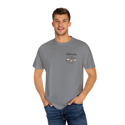 Big Hunting Guy Two Sided Tee Grey