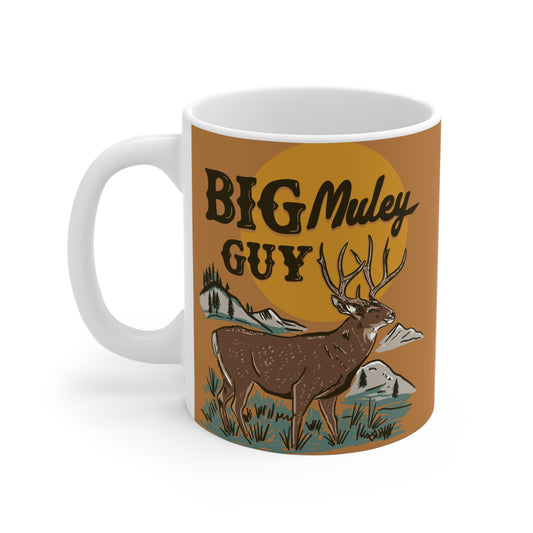 Big Mule Deer Guy Coffee Mug