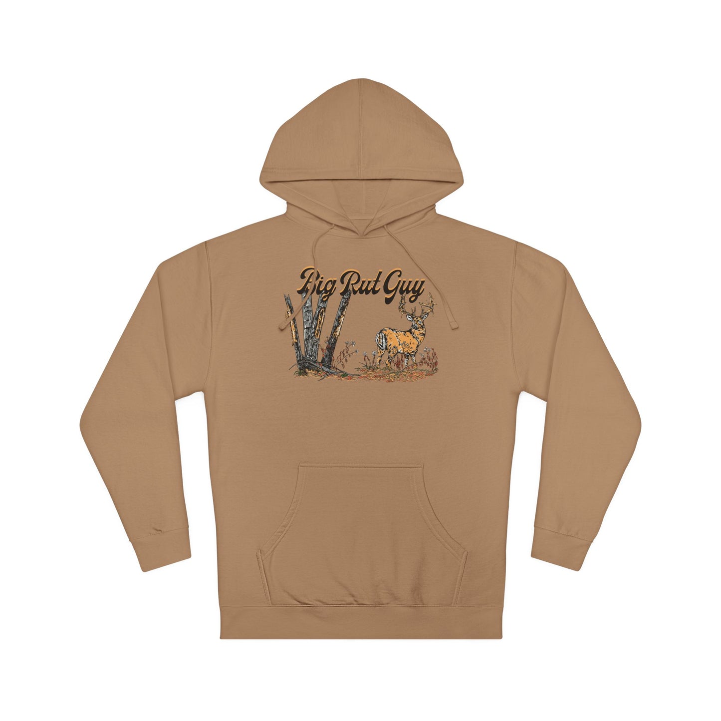 Big Rut Guy Hoodie Coyote Tan
