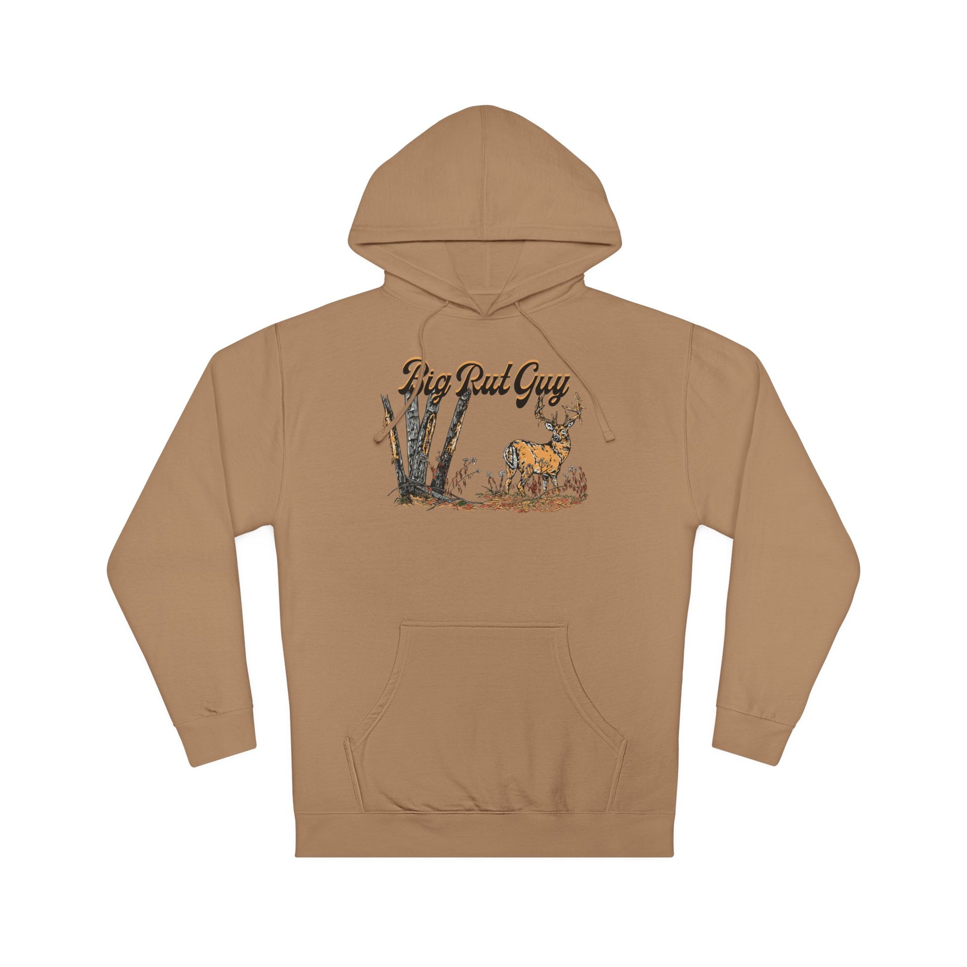 Big Rut Guy Hoodie Coyote Tan