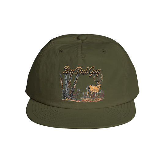Big Rut Guy Whitetail Hunting Hat Dark Green