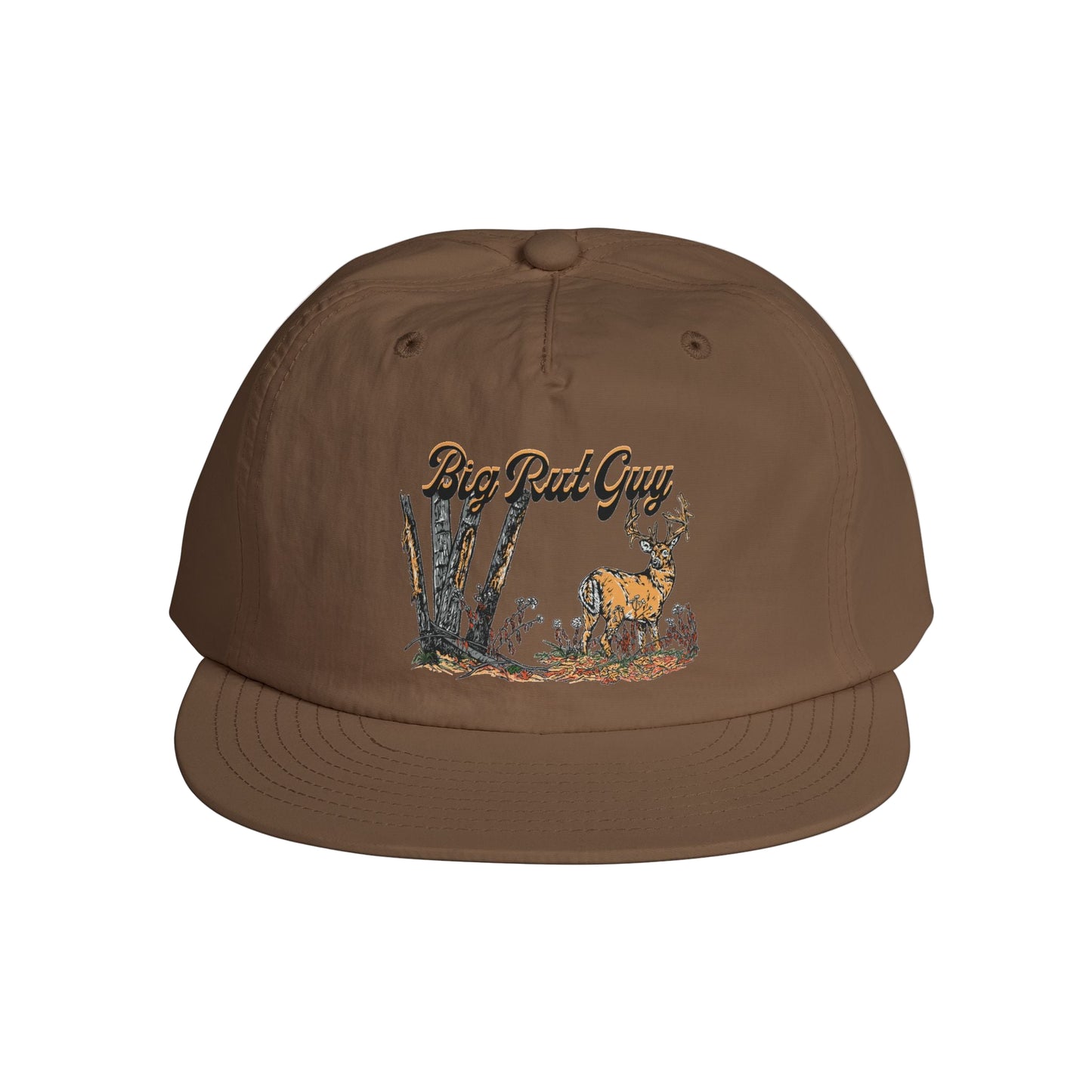 Big Rut Guy Whitetail Hunting Hat Walnut