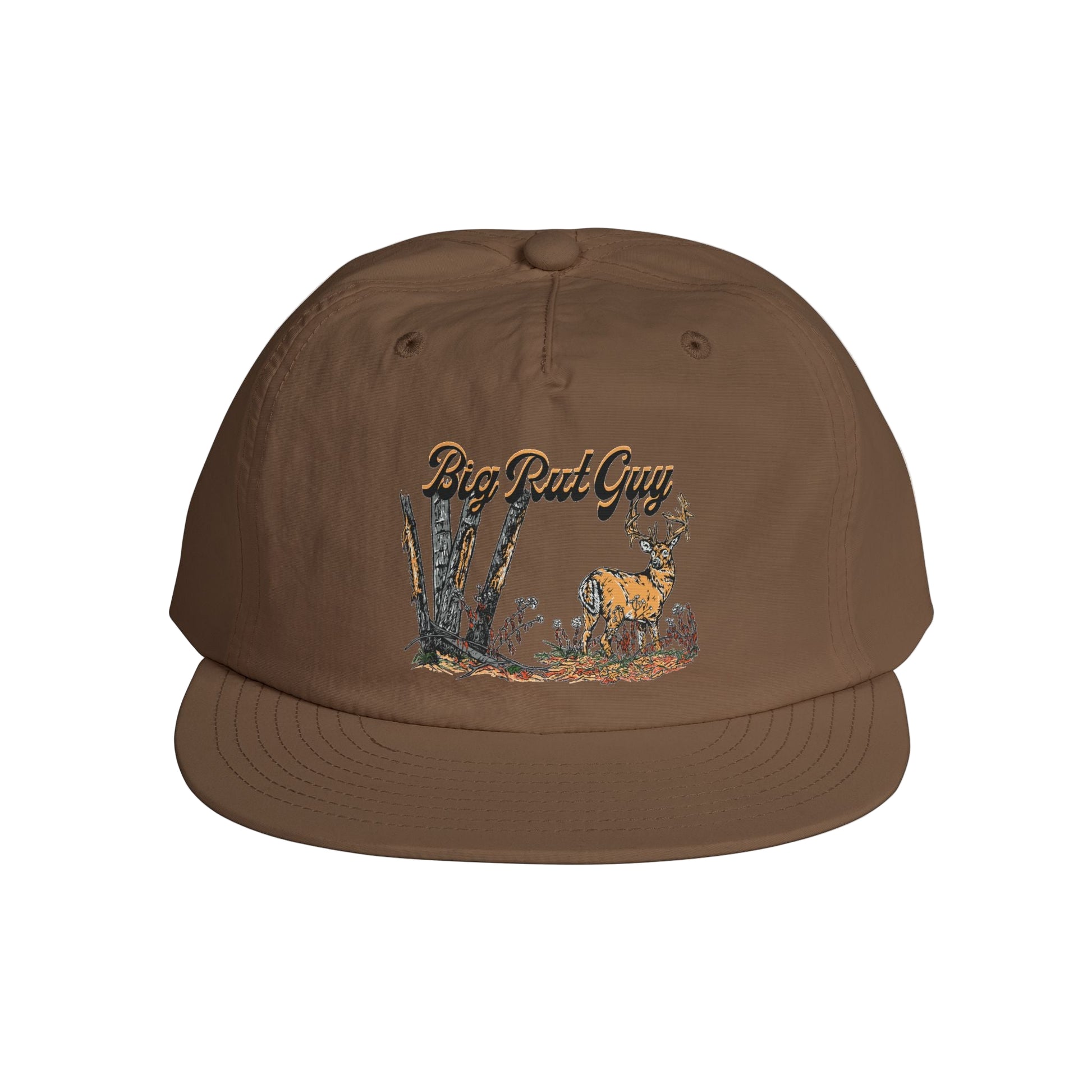 Big Rut Guy Whitetail Hunting Hat Walnut