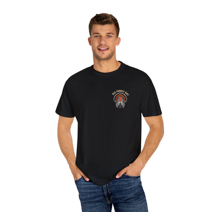 Big Turkey Guy Two Sided T-shirt Black