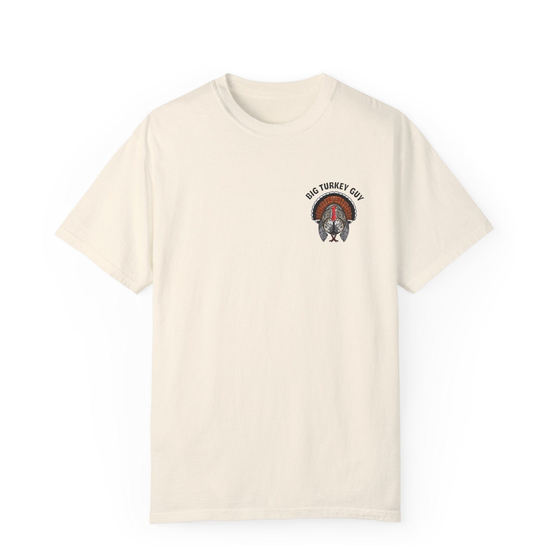 Big Turkey Guy Two Sided T-shirt Ivory